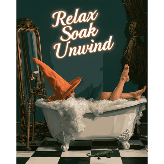 Witchy Soak | Paint by Number