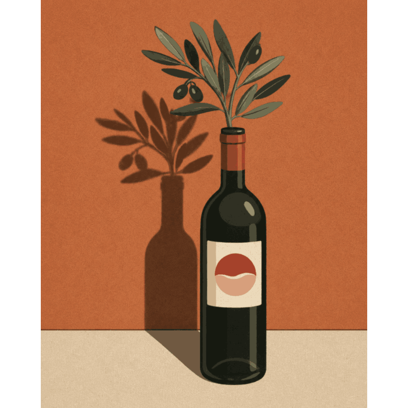 Olives & Glass | Paint by Number