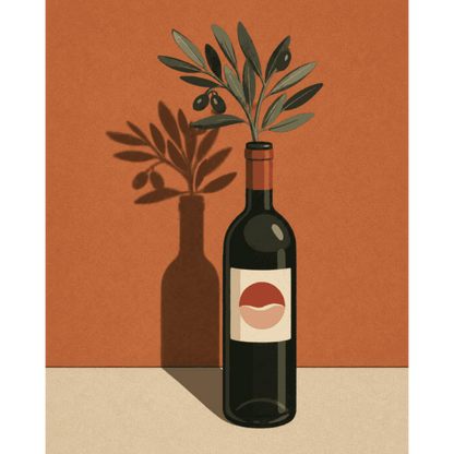 Olives & Glass | Paint by Number