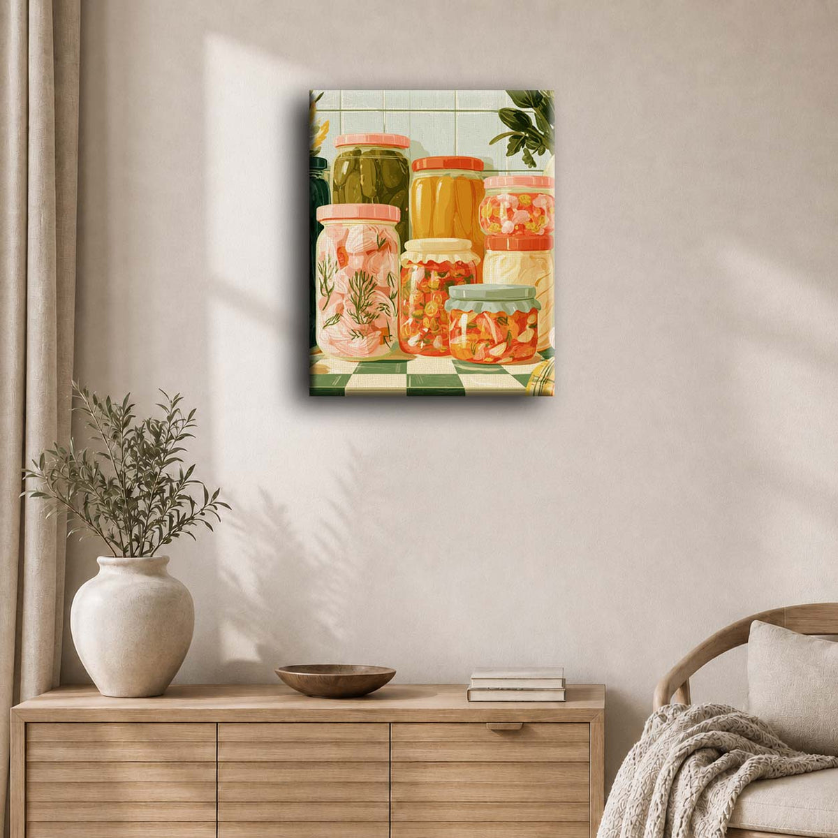 Jars of Summer | Paint by Number