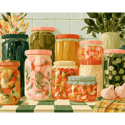 Pots d'Été | Peinture par numéros