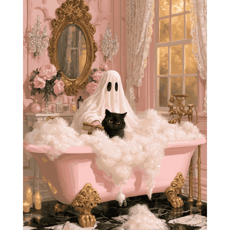 Spooky Soak | Pintar por números