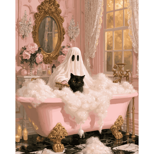 Trempage Effrayant | Peinture par numéros