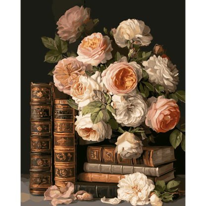 The Literary Bouquet | Paint by Number