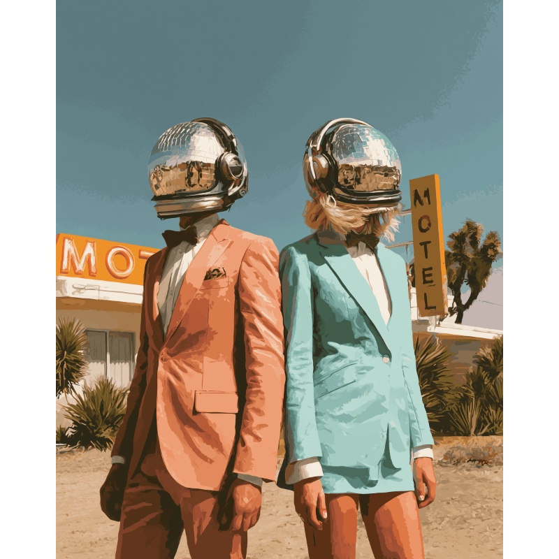 The Last Motel on Earth | Paint by Number