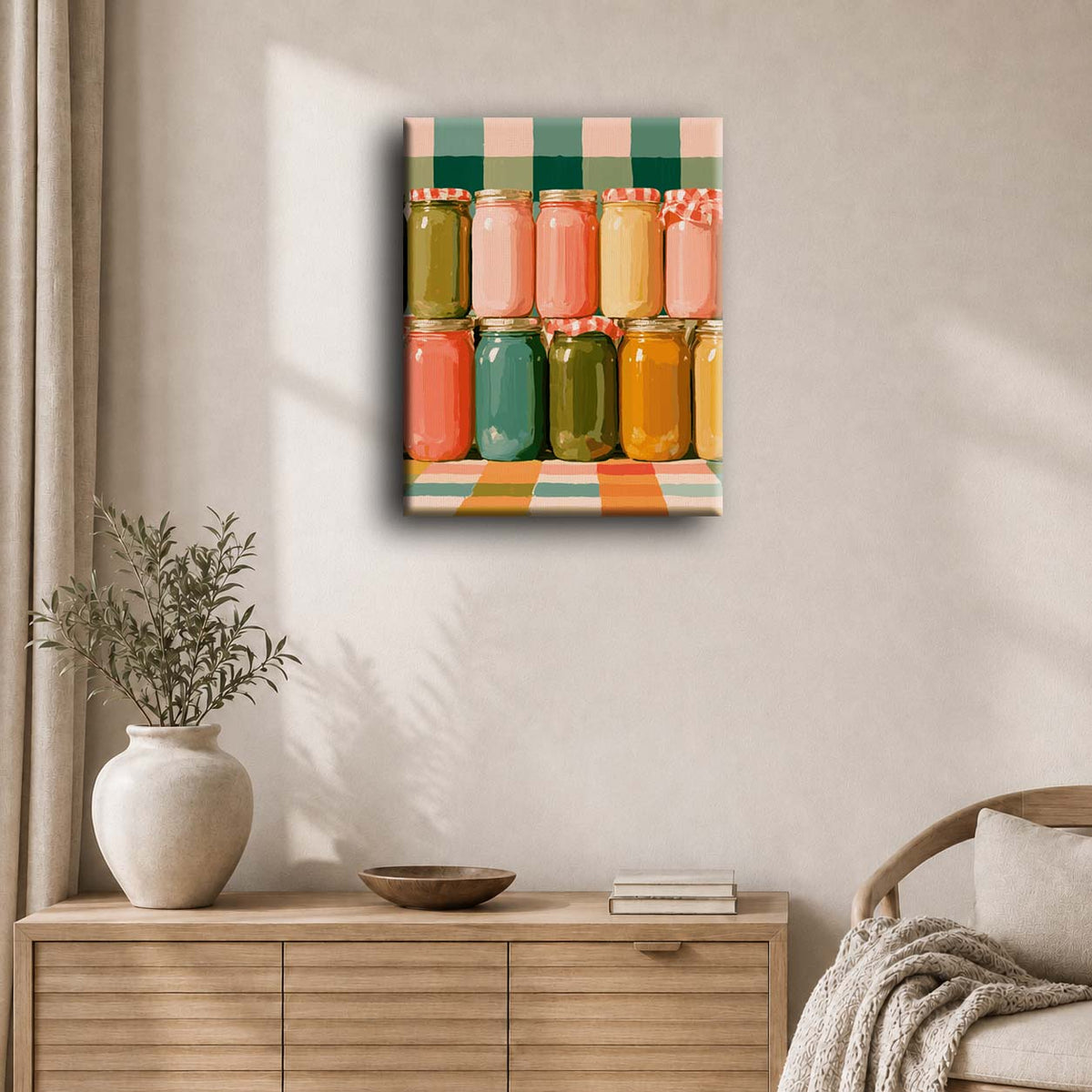 Le Garde-Manger Coloré | Peinture à numéros