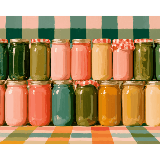 Le Garde-Manger Coloré | Peinture par numéros