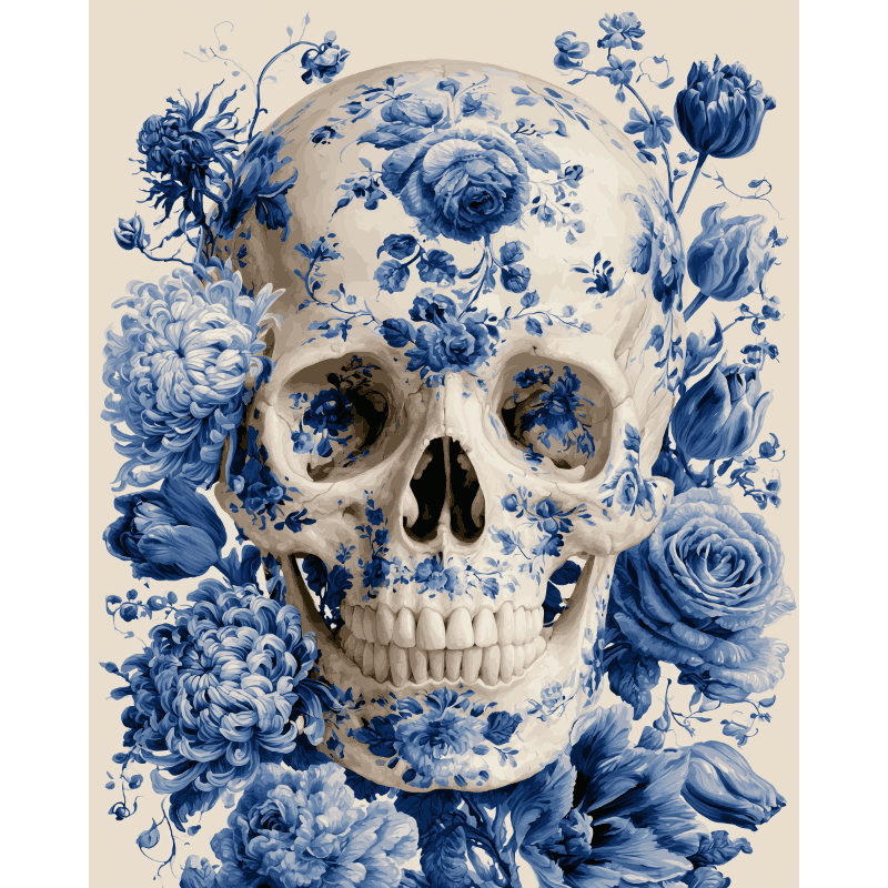 Porcelain of the Afterlife | Paint by Number