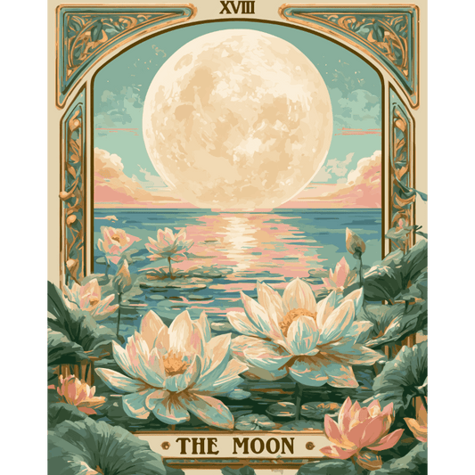 Tarot Lunaire | Peinture par numéros