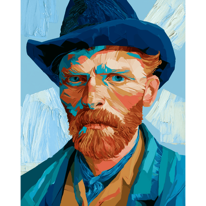 Expressive Van Gogh | Paint by Number - Paint by numbers