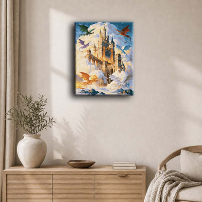 Castle of Dragons | Paint by Number