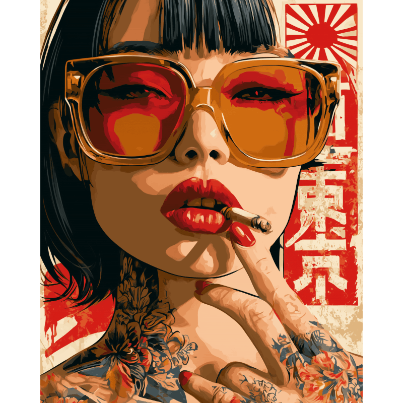Asian Style | Paint by Number