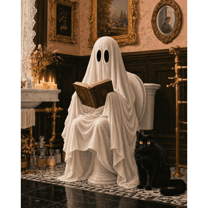 A Quiet Afterlife | Paint by Number - Paint by numbers