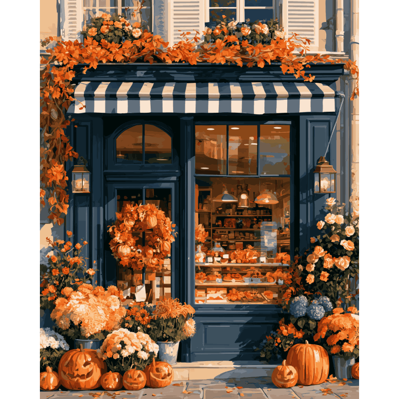 October Treats | Paint by Number - Paint by numbers