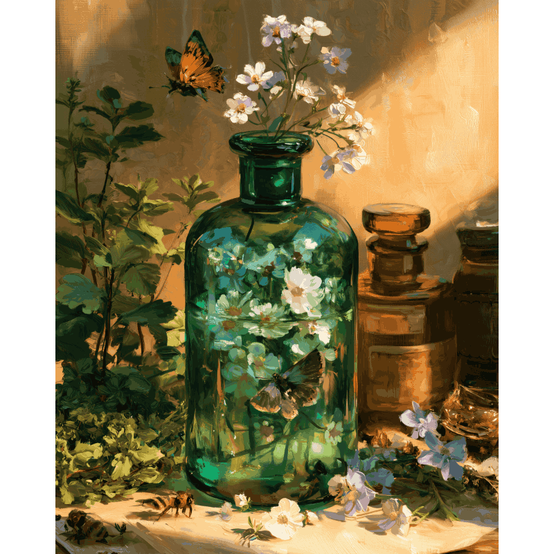 Natural Pharmacy | Paint by Number - Paint by numbers