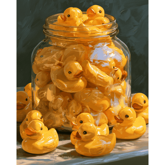 Happiness in a Jar | Paint by Number - Paint by numbers