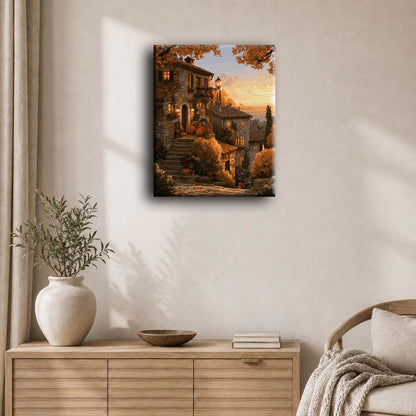 Tuscan Autumn Glow | Paint by Number