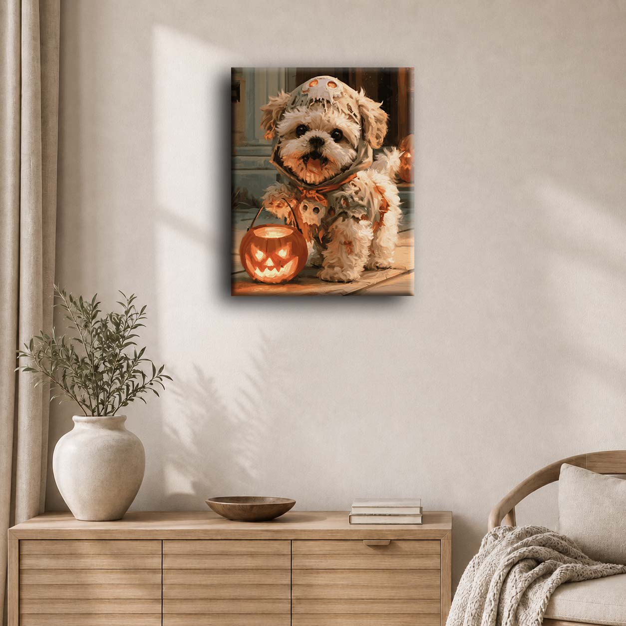 Too Cute to Spook | Paint by Number