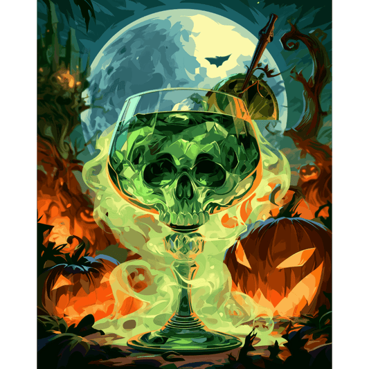 Spirits of Halloween | Paint by Number - Paint by numbers