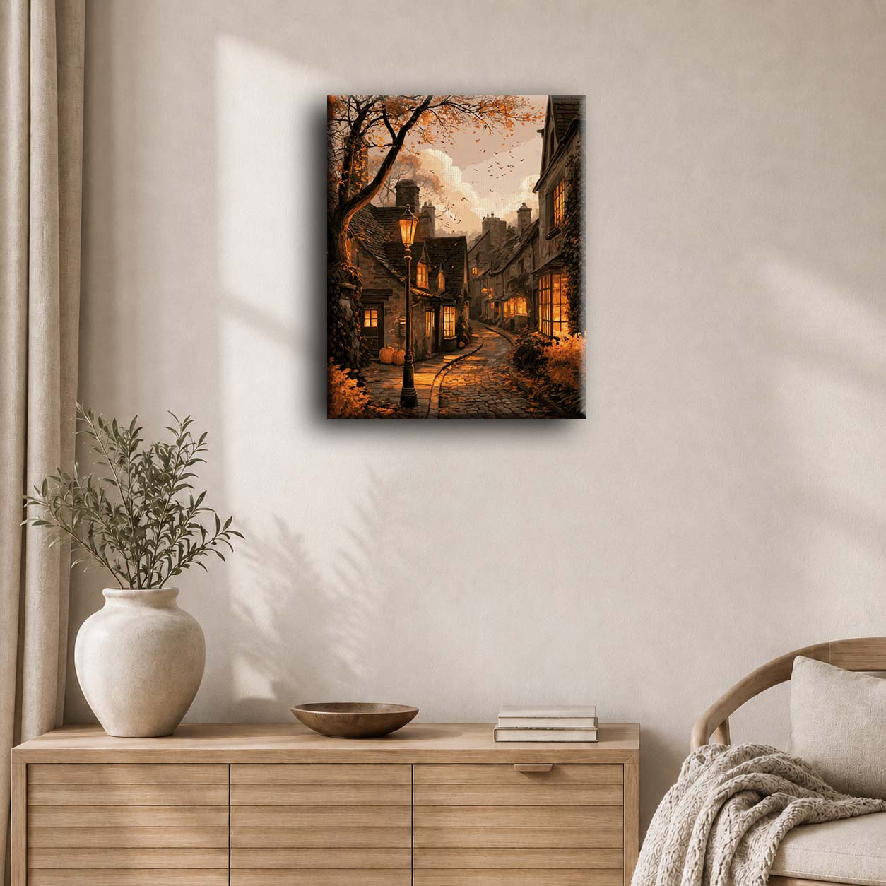 Historic Village | Paint by Number