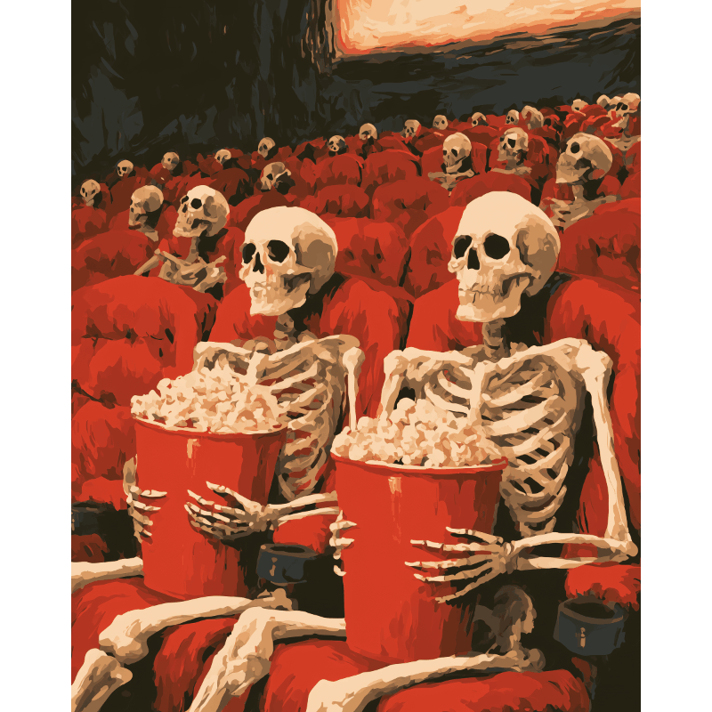 Afterlife Cinema | Paint by Number - Paint by numbers