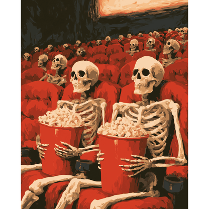 Afterlife Cinema | Paint by Number - Paint by numbers