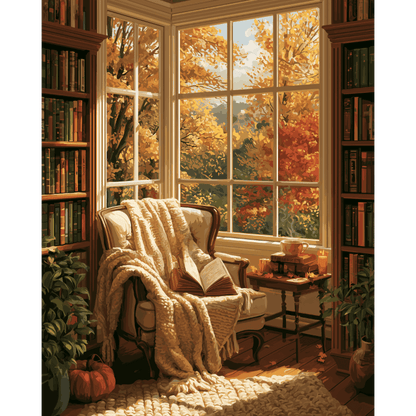 Autumn Days | Paint by Number - Paint by numbers