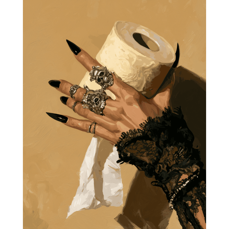 The Last Roll | Paint by Number - Paint by numbers