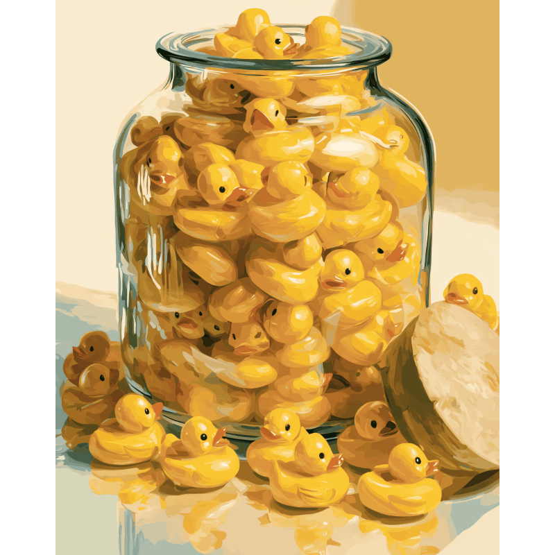 Jar Full of Joy | Paint by Number - Paint by numbers