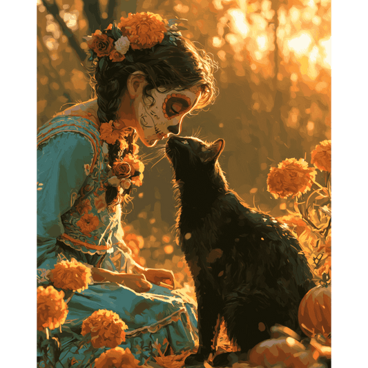 Nine Lives, One Afterlife | Paint by Number - Paint by numbers