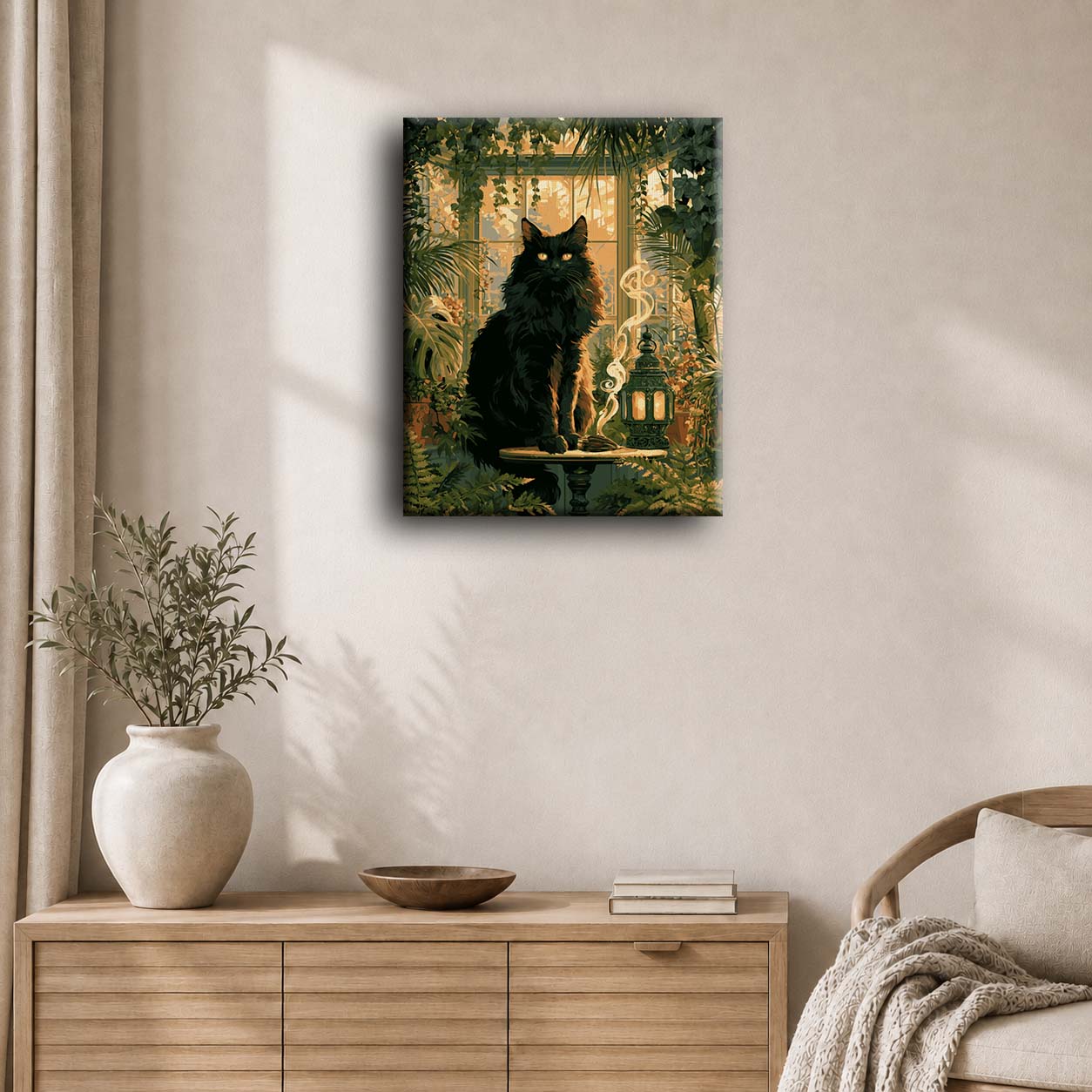The Greenhouse Guardian | Paint by Number