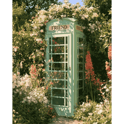 A Garden Call | Paint by Number - Paint by numbers