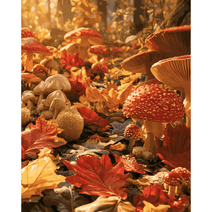 Autumn Forest | Dipingi con i Numeri