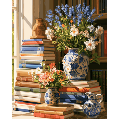 Blooms & Stories | Paint by Number - Paint by numbers