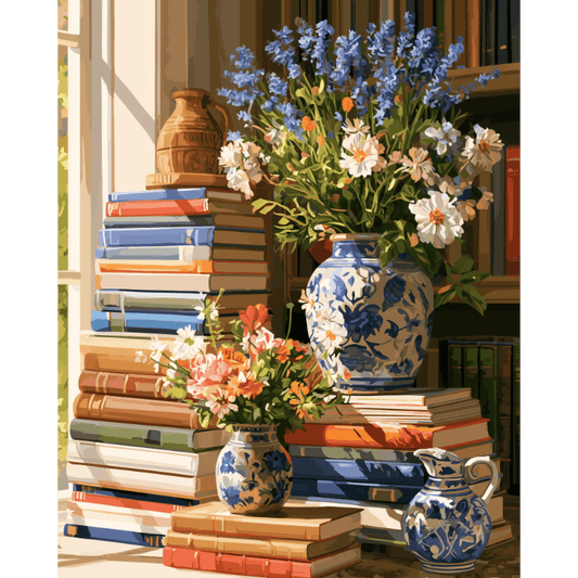 Blooms & Stories | Paint by Number - Paint by numbers