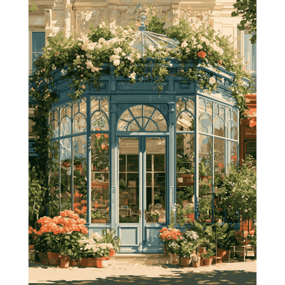 Botanical Haven | Paint by Number - Paint by numbers