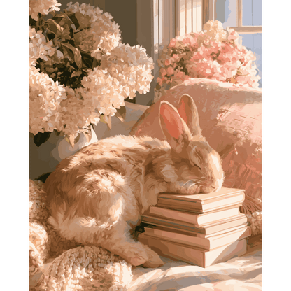 Bunny Dreams | Paint by Number - Paint by numbers