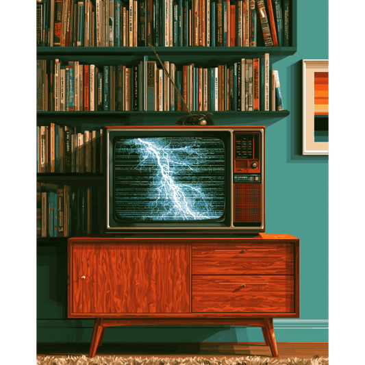 Electric Nostalgia | Paint by Number - Paint by numbers