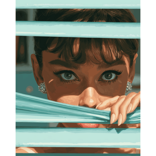 Expensive Glance | Paint by Number - Paint by numbers