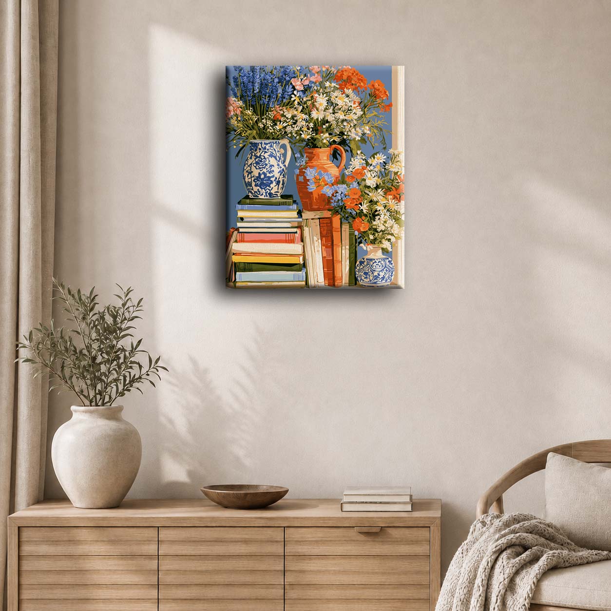 Flower Library | Dipingi con i numeri