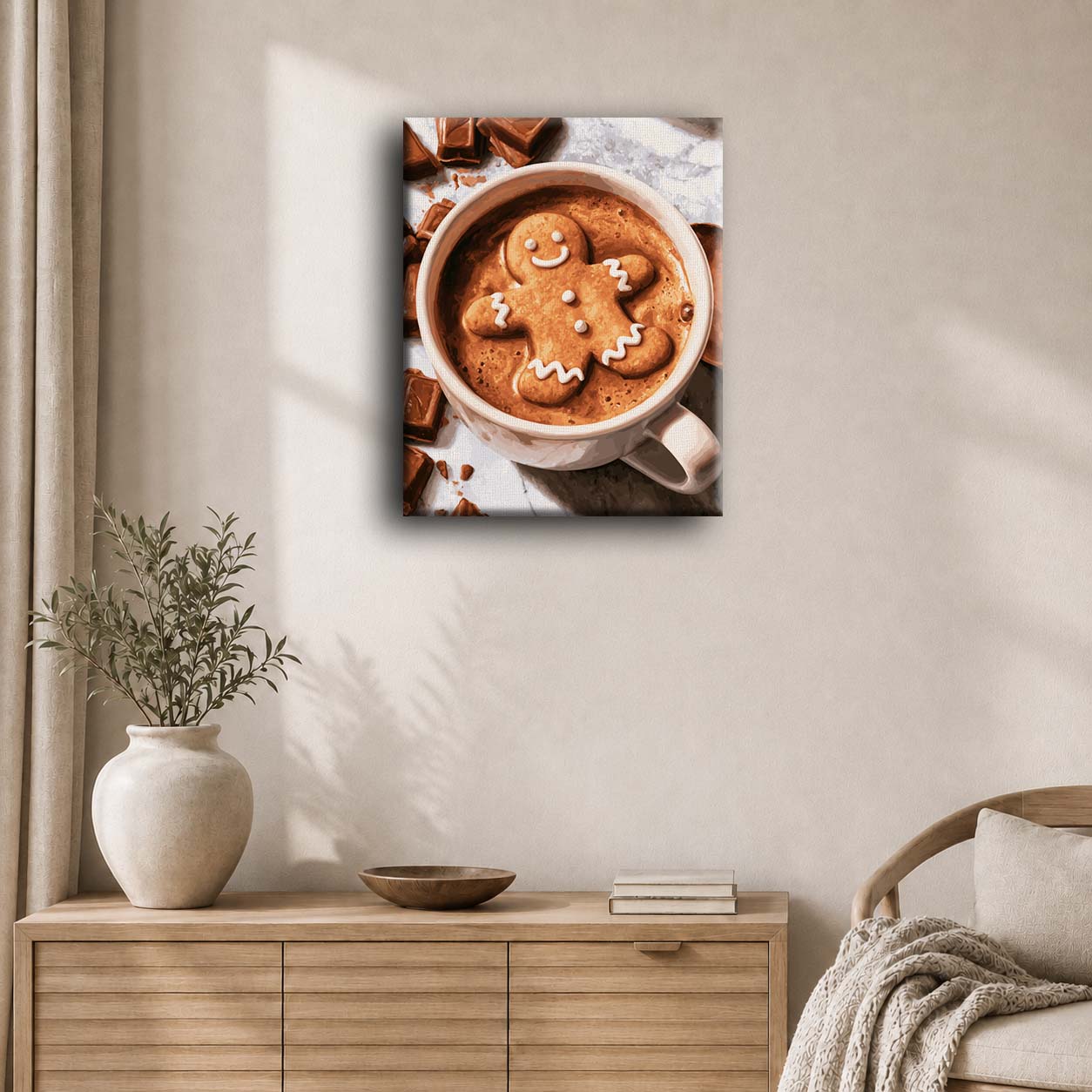 Gingerbread Cocoa | Dipingi con i numeri