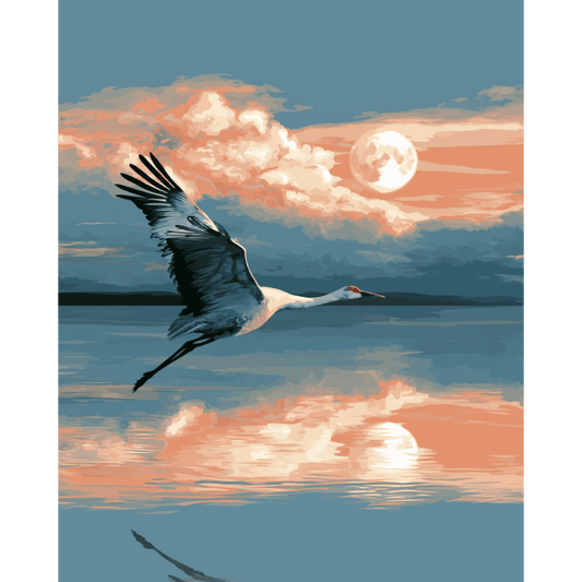Golden Wings | Paint by Number - Paint by numbers