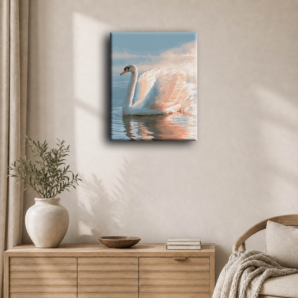 Graceful Waters | Paint by Number