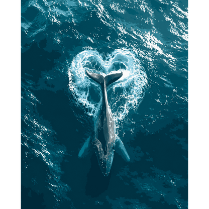 Heart of the Ocean | Paint by Number - Paint by numbers