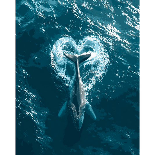 Heart of the Ocean | Paint by Number - Paint by numbers