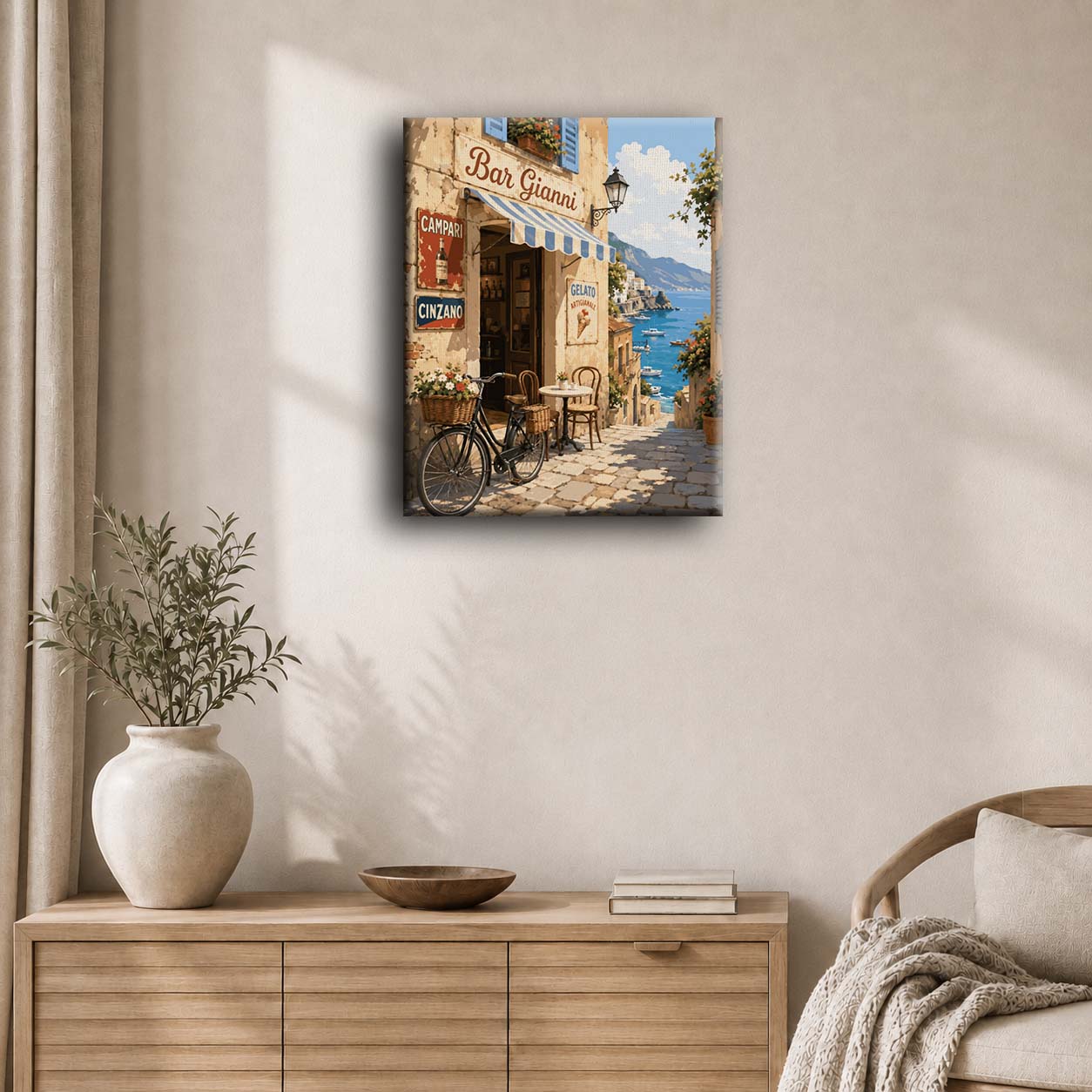 Italian Riviera | Paint by Number