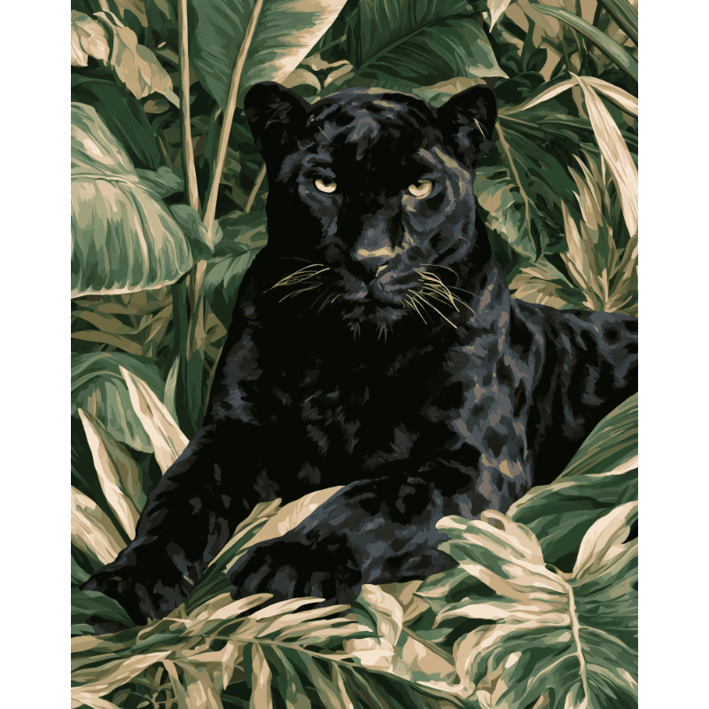 Jungle Majesty | Paint by Number - Paint by numbers
