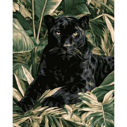 Jungle Majesty | Paint by Number - Paint by numbers