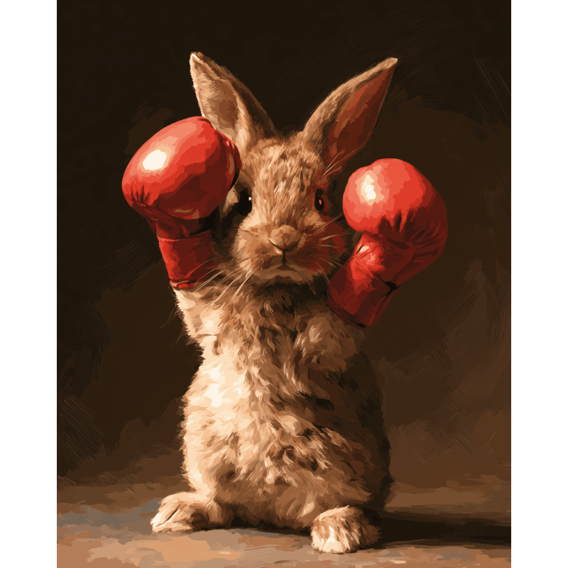 Little Champion | Paint by Number - Paint by numbers