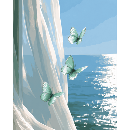 Minty Breeze | Paint by Number - Paint by numbers